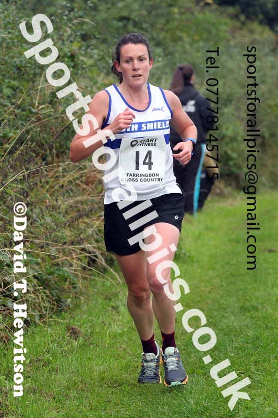 Senior Womens relay, 2021 Farringdon Open Cross Country, Sunderland . Photo: David T. Hewitson/Sports for All Pics